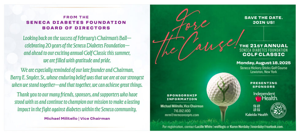 The 2025 Seneca Diabetes Foundation Chairman’s Ball